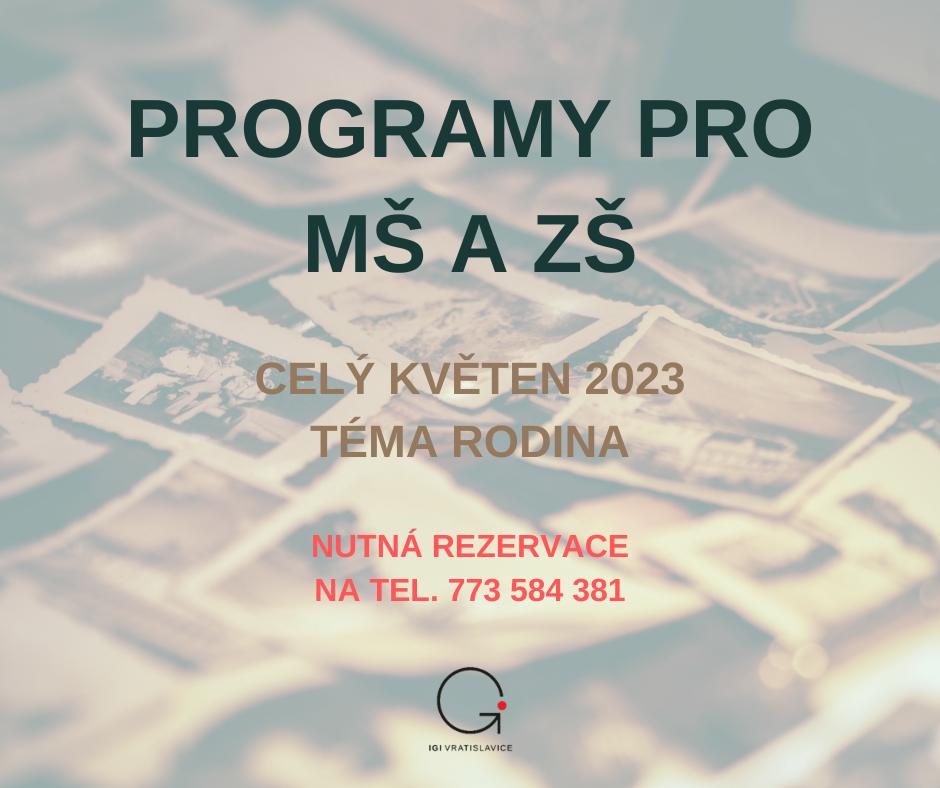 Čtení a zábava: PROGRAMY PRO MŠ A ZŠ